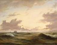 Melbye Anton Daniel Hermann Seascape  - Hermitage